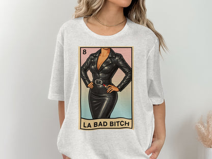 La Bad Bitch Graphic Oversized T Shirt Fashion Product