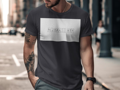 Abolish ICE Graphic Statement Unisex T-Shirt