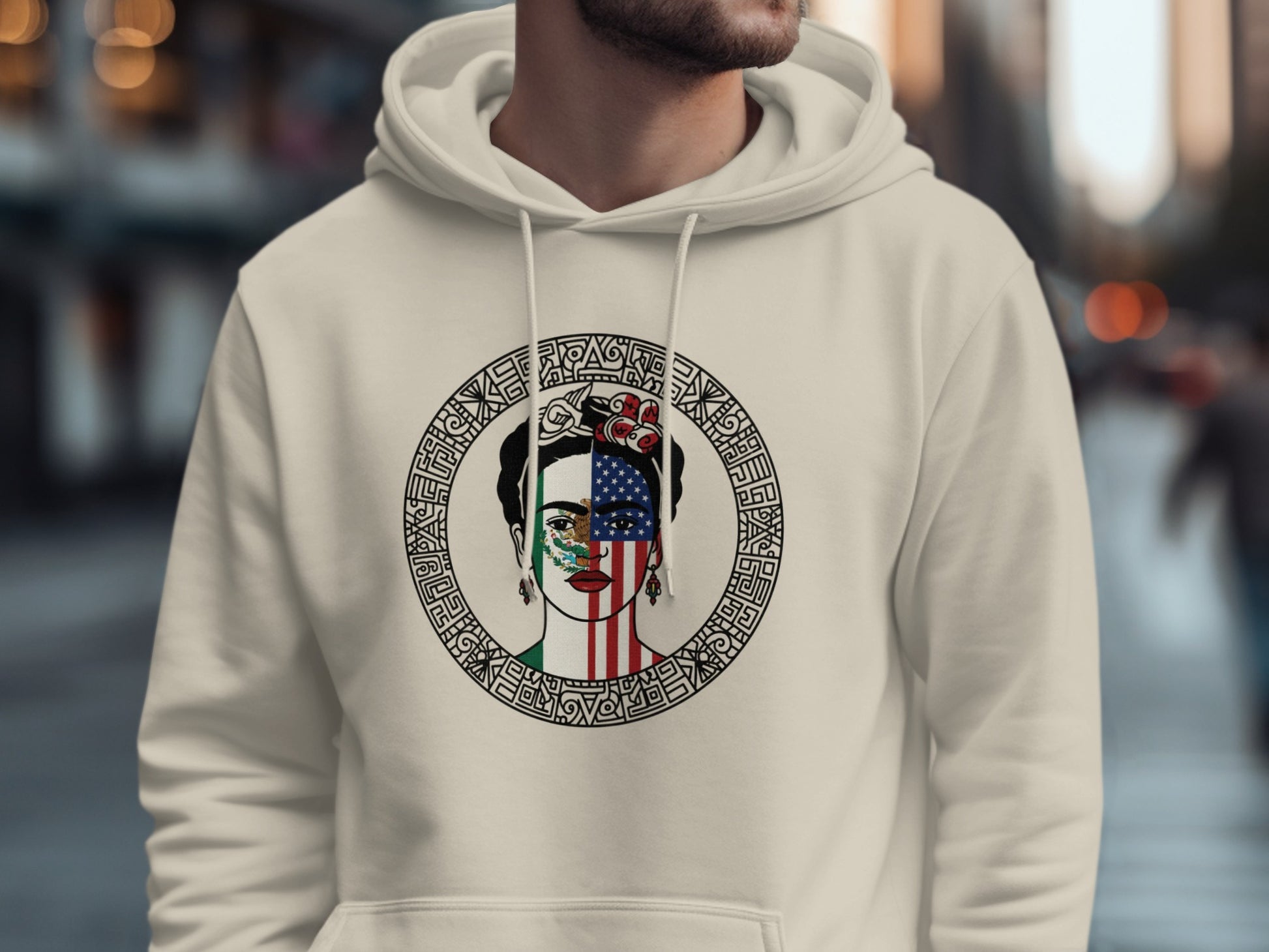 Unique Graphic Hoodie with Artistic Design product