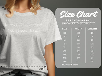America Eats Because Immigrants Work Tee product