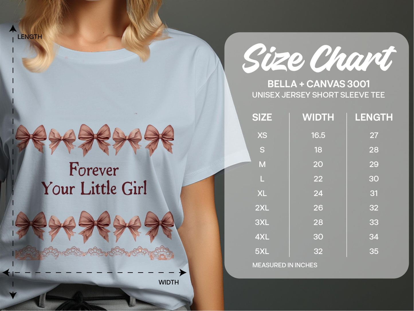 Forever Your Little Girl Unisex Jersey Short Sleeve product