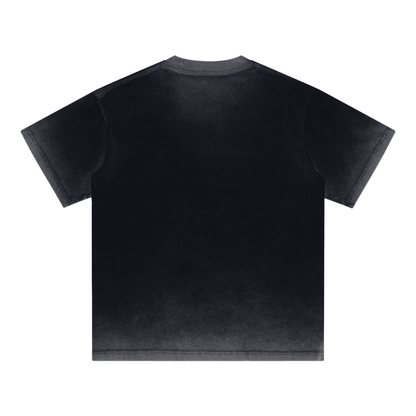 Chinga Tu Maga Vintage Reverse Dyed Loose Cotton T-Shirt
