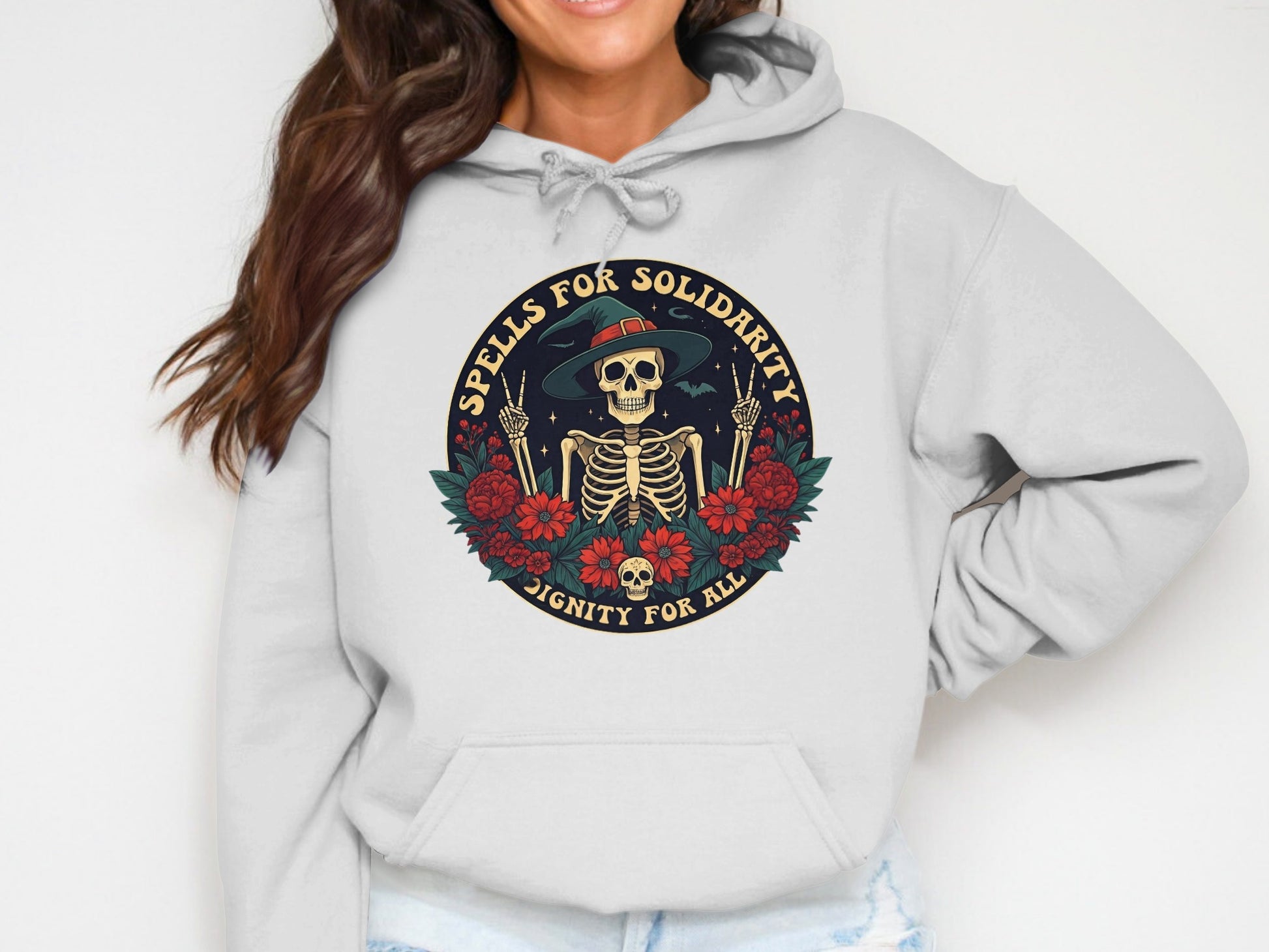 Spells for Solidarity Dignity for All Hoodie product