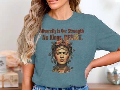 Diversity Is Our Strength No Kings RESIST shirt product