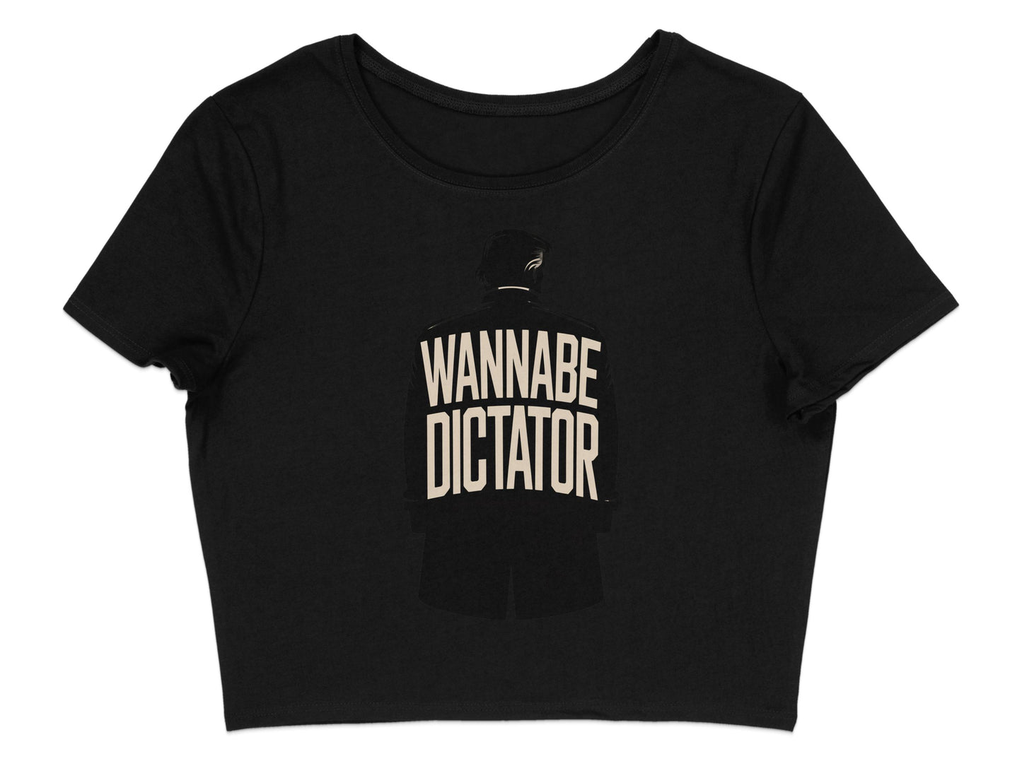 Wannabe Dictator Graphic Crop Top product type