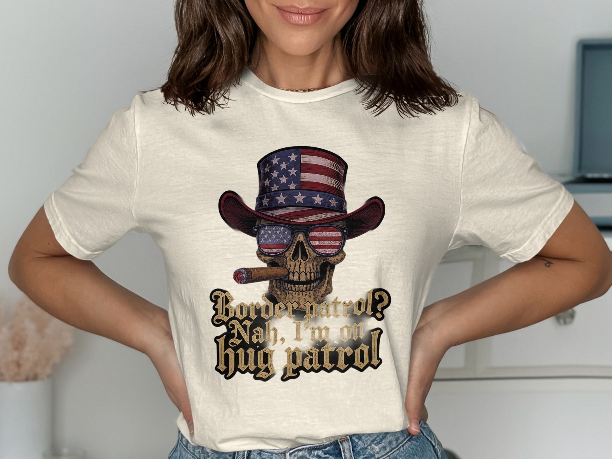 Border Patrol Nah I'm On Hug Patrol T-shirt product type