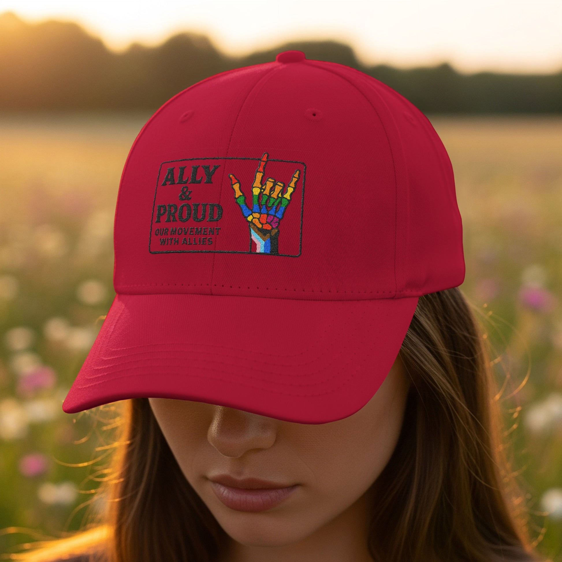 Ally and Proud Our Movement With Allies Cap product type
