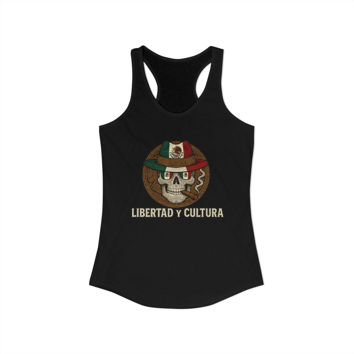 Libertad y Cultura Skull Tank Top