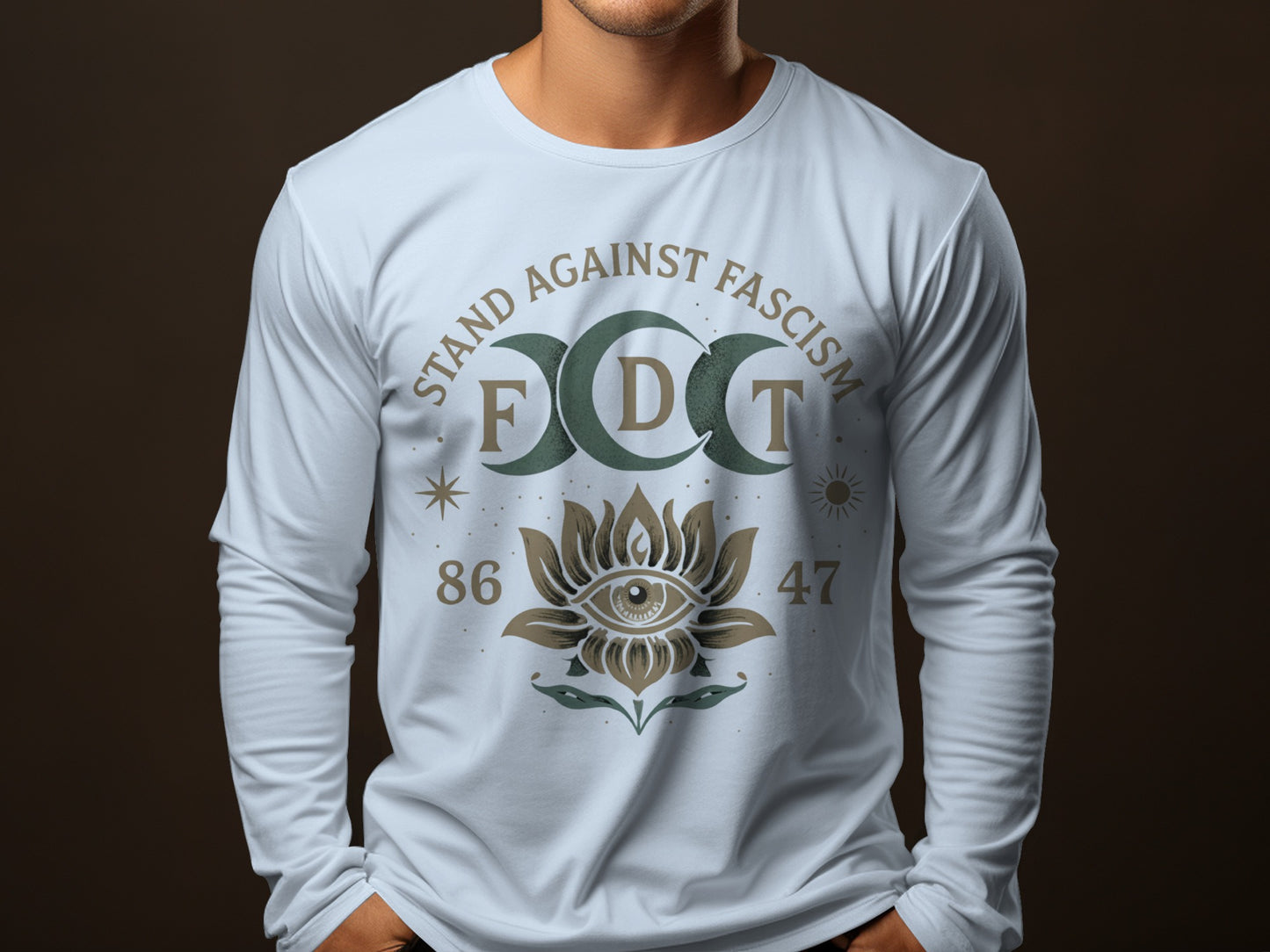 Stand Against Fascism FDT Long Sleeve Shirt Product