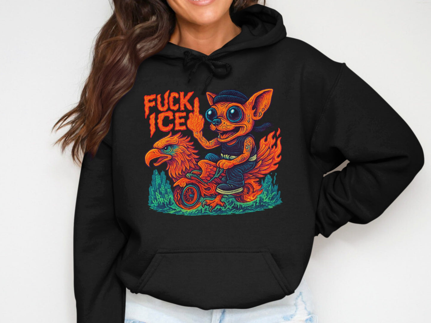 Vintage Style Graphic Chihuahua Hoodie product