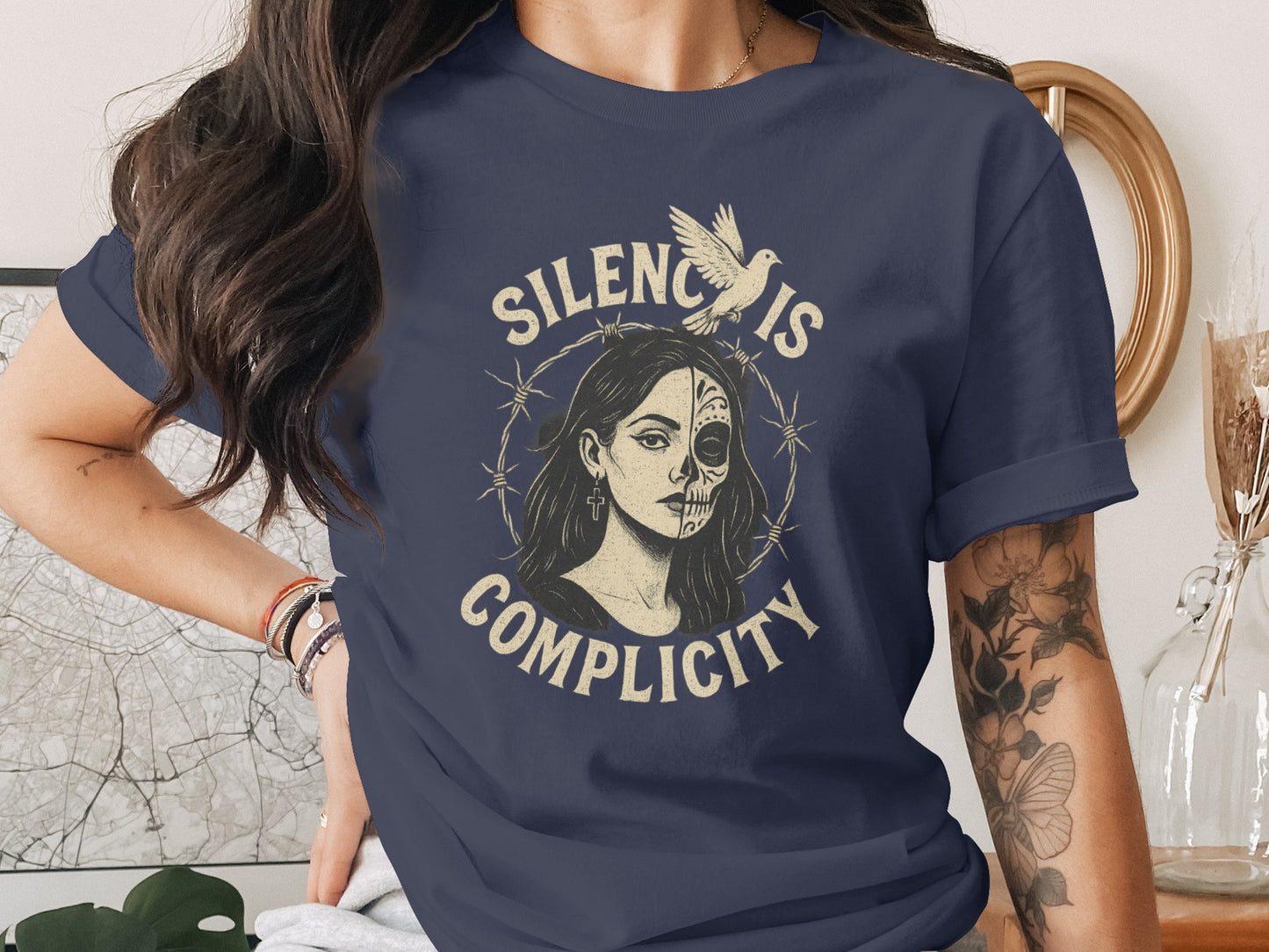 Silence Is Complicity Graphic Tee shirt product