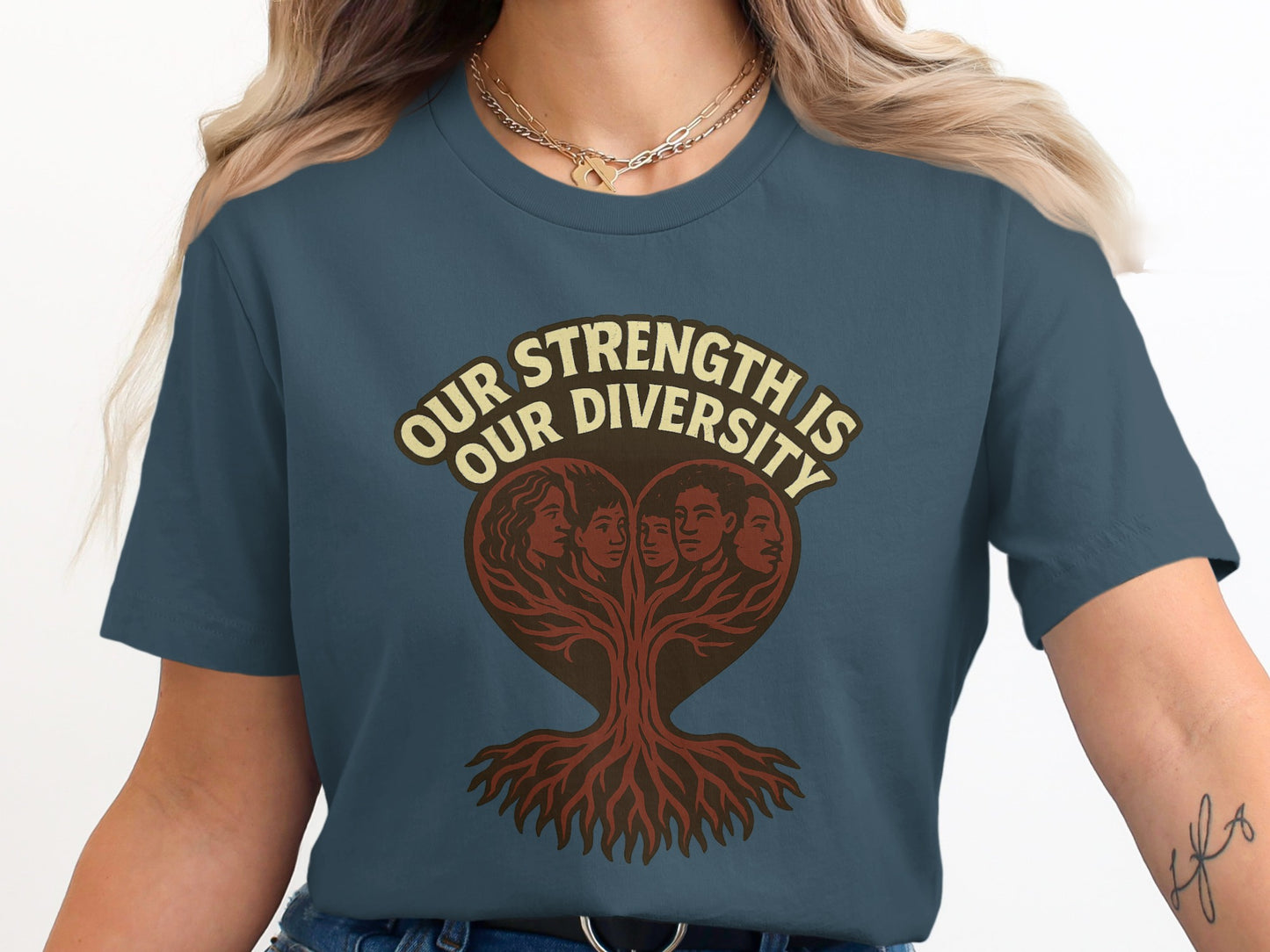 Our Strength Is Our Diversity Graphic T-shirt Product