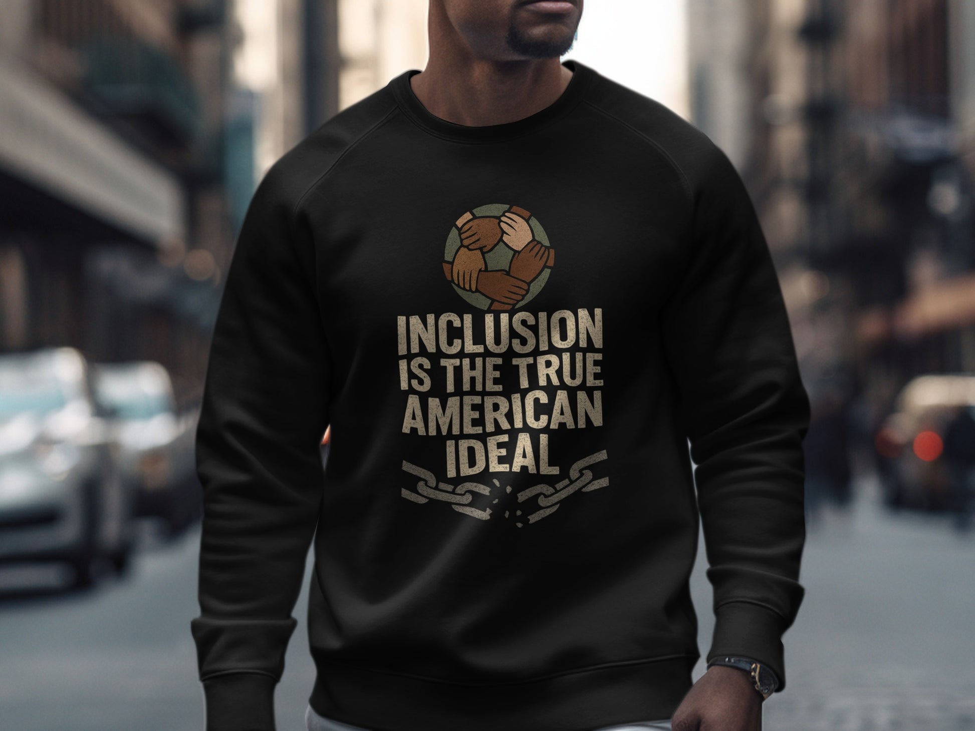 Inclusion Is The True American Ideal Sweatshirt product