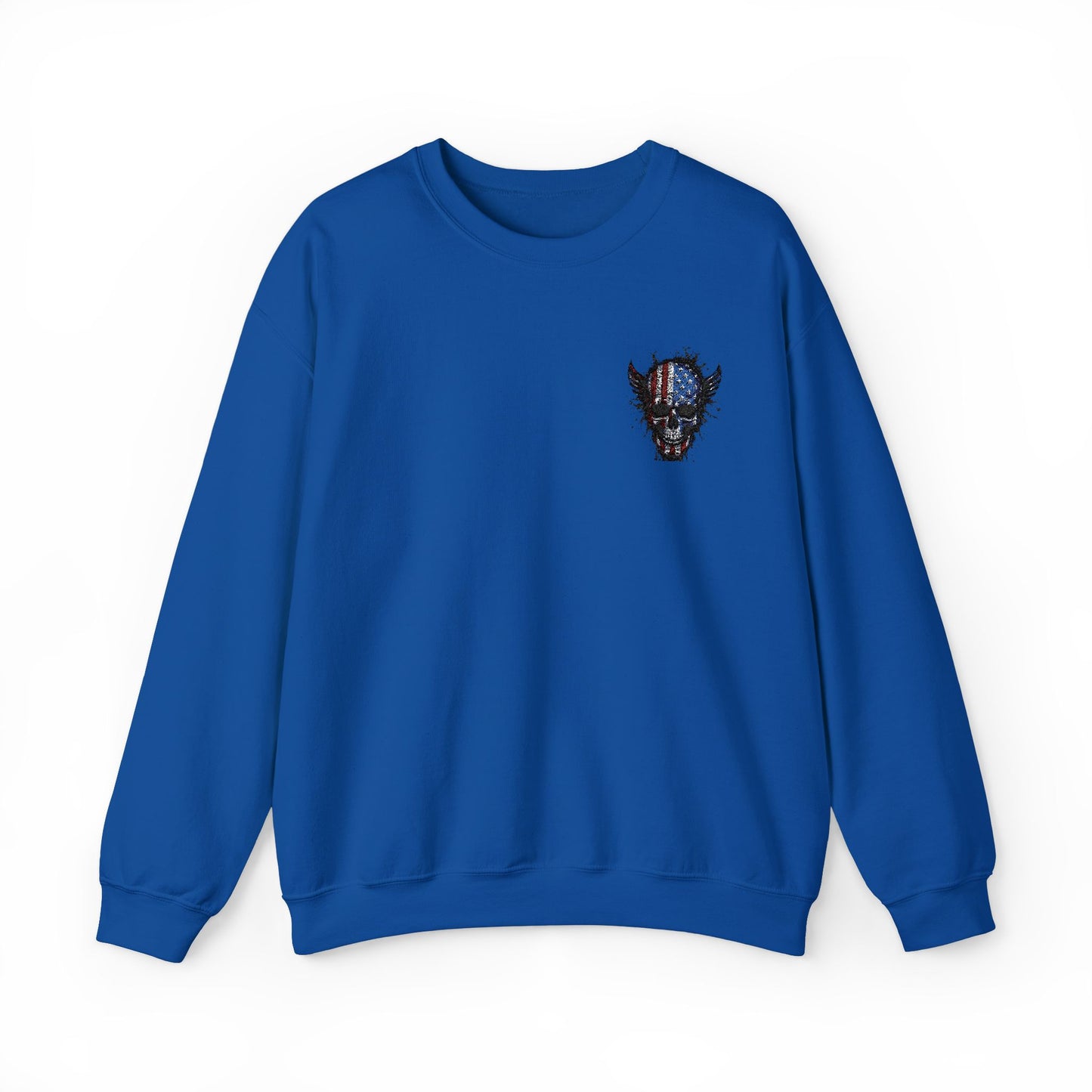 Artistic Graphic Crewneck Sweatshirt - Bold Design for Creative Souls