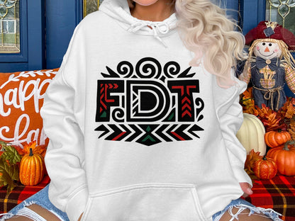 FDT Creative Design Fall Theme Hoodie product type