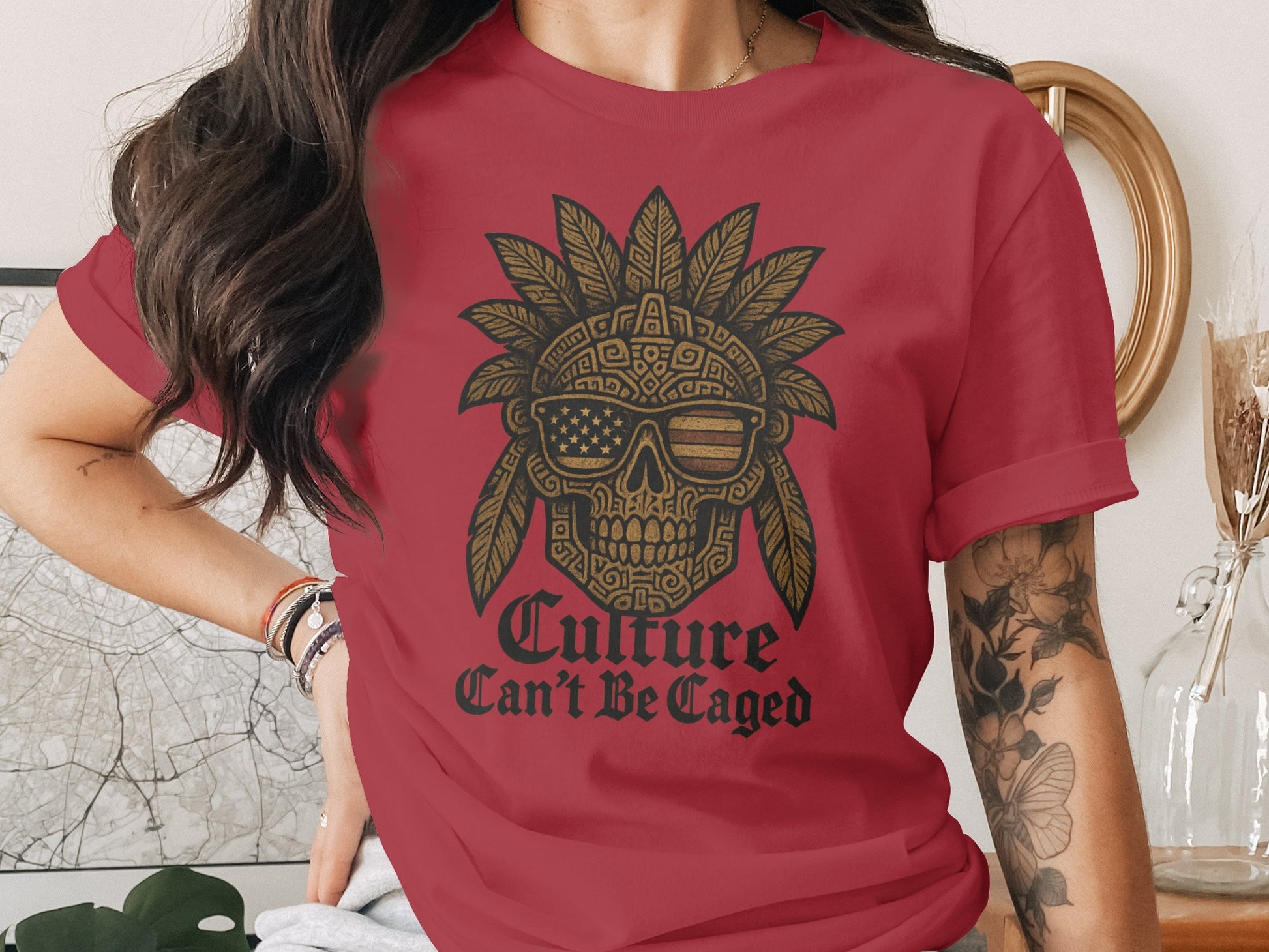 Culture Can't Be Caged Graphic T-shirt