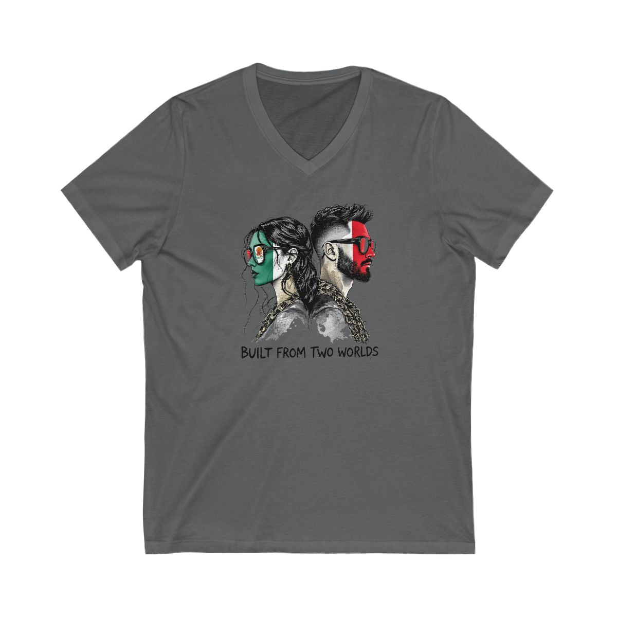 Built From Two Worlds Graphic T-Shirt product type