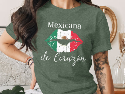 Mexicana de Corazón Stylish Women's T-Shirt product type