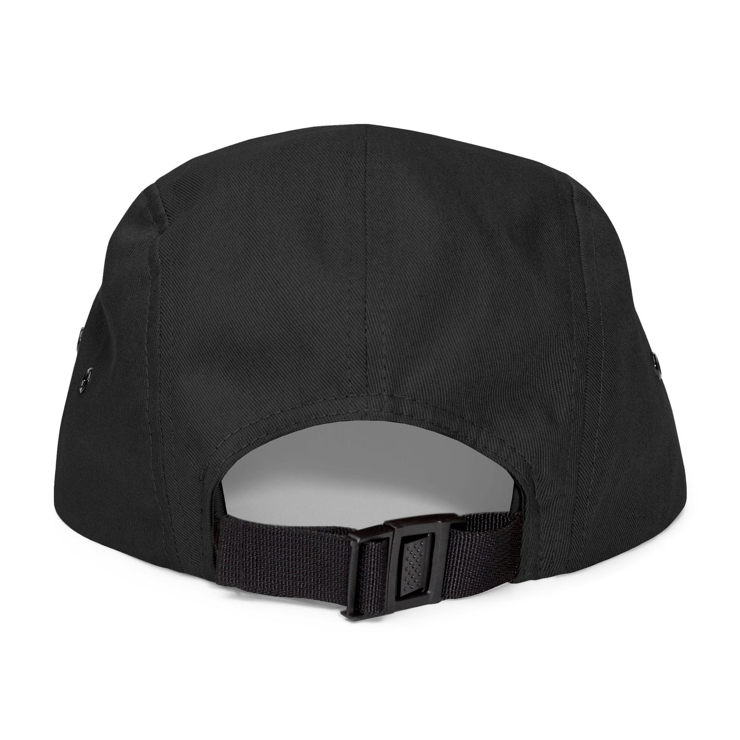 Fuck La Migra Hat Embroidered 5-Panel Cap — Skull with Mexican Flag Accent (Explicit Text)