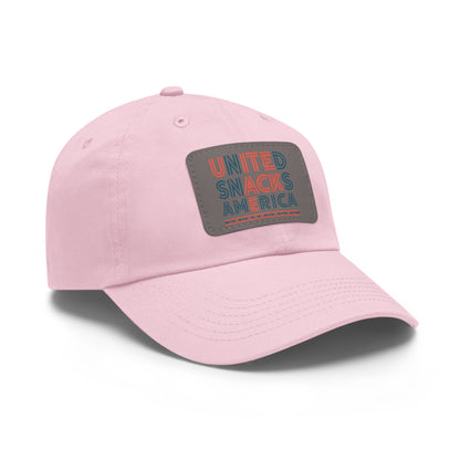 Trendy Dad Hat with Leather Patch - United Snacks America