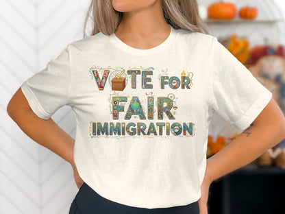 Vote for Fair Immigration T-shirt