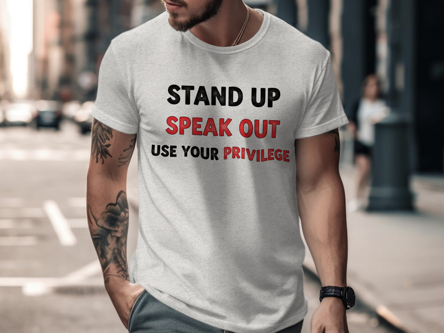 Stand Up Speak Out Use Your Privilege T-shirt