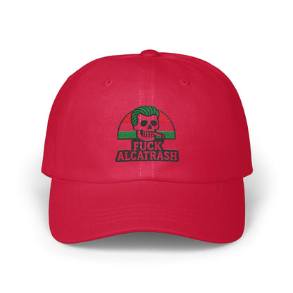 Bold Red Fuck Alcatrash Embroidered Hat product type