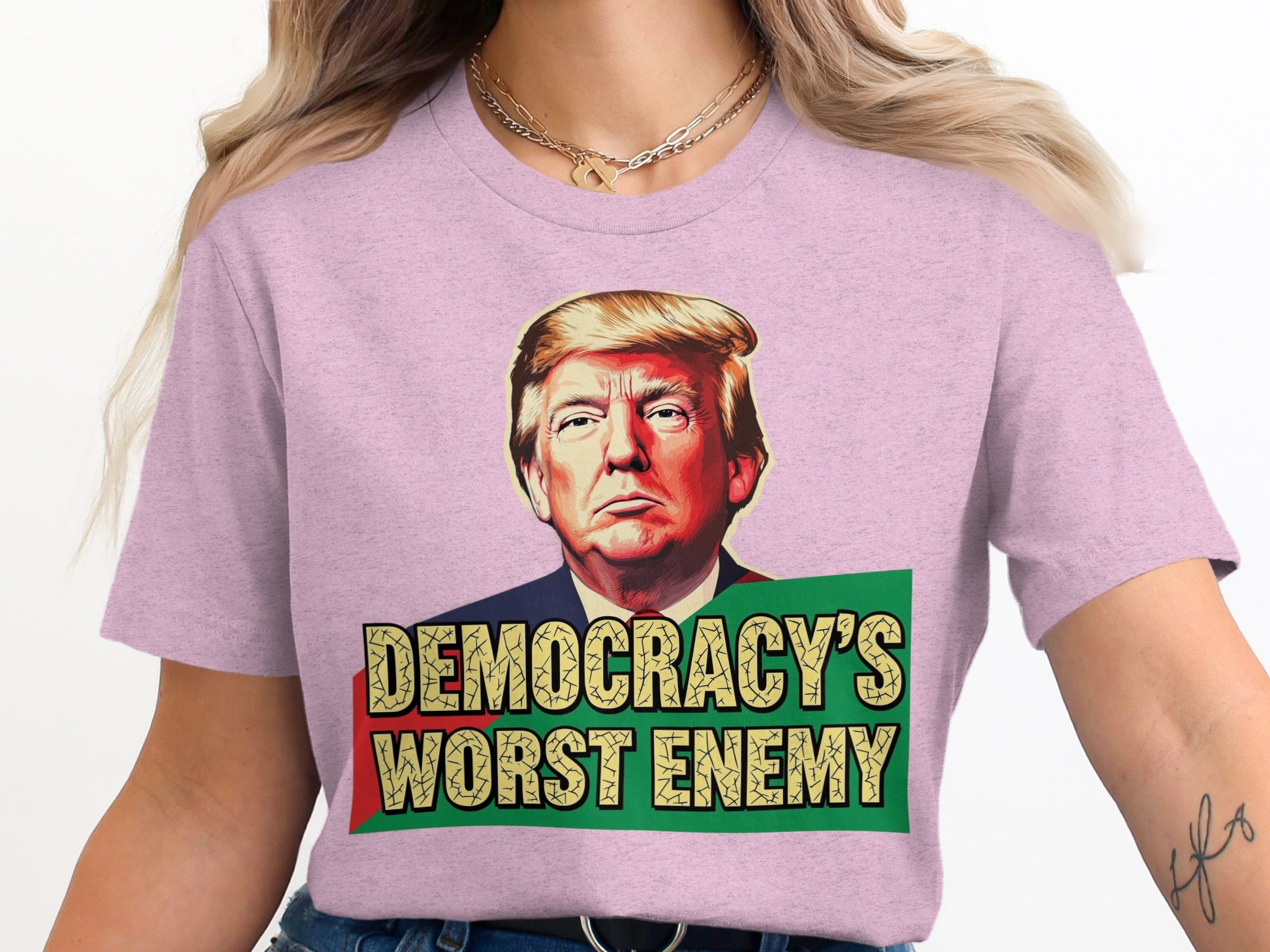 Democracy's Worst Enemy Graphic T-Shirt Product