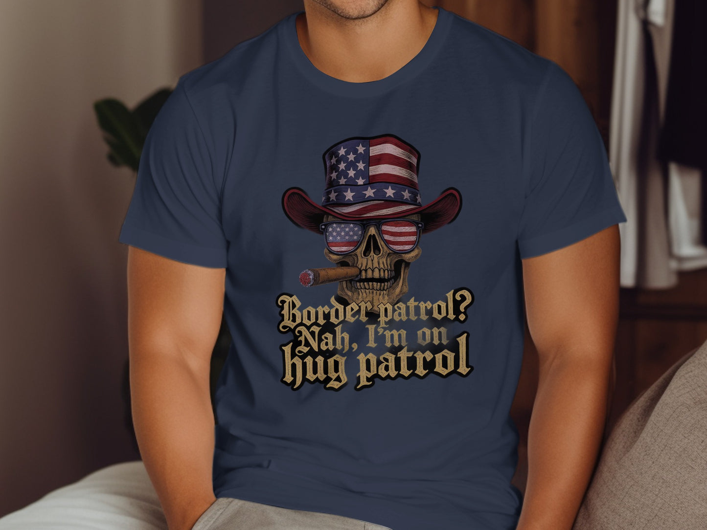 Border Patrol Nah I'm On Hug Patrol T-shirt product