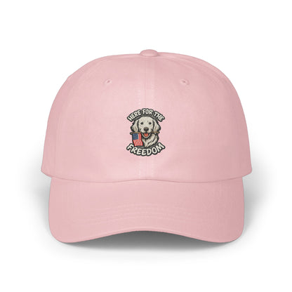 Here For The Freedom Embroidered Cap product type