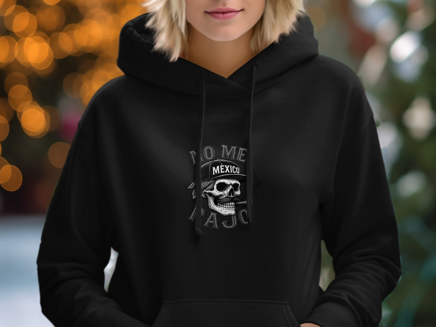 Vintage Skull Mexico Graphic Hoodie product