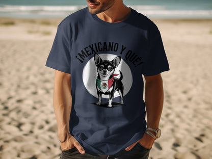 ¡Mexicano Y Qué! Chihuahua Dog Graphic T-Shirt product