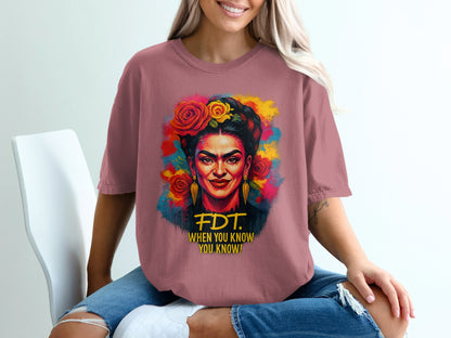 FDT When You Know You Know Graphic T-Shirt product type
