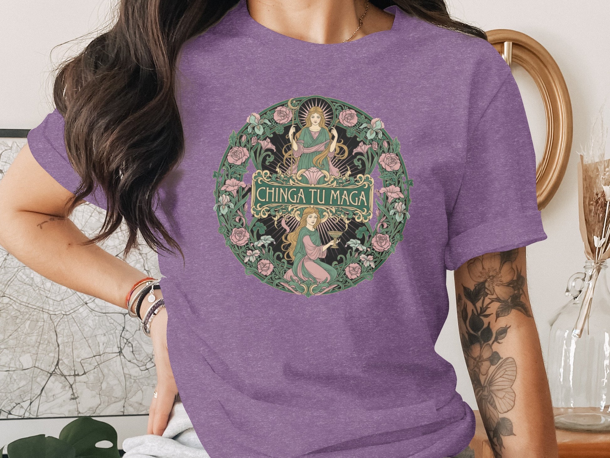 Chinga Tu Maga Graphic T-Shirt with Unique Design