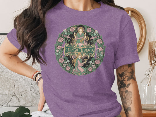 Chinga Tu Maga Graphic T-Shirt with Unique Design