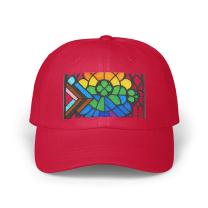 Colorful Geometric Stained Glass Design Hat product