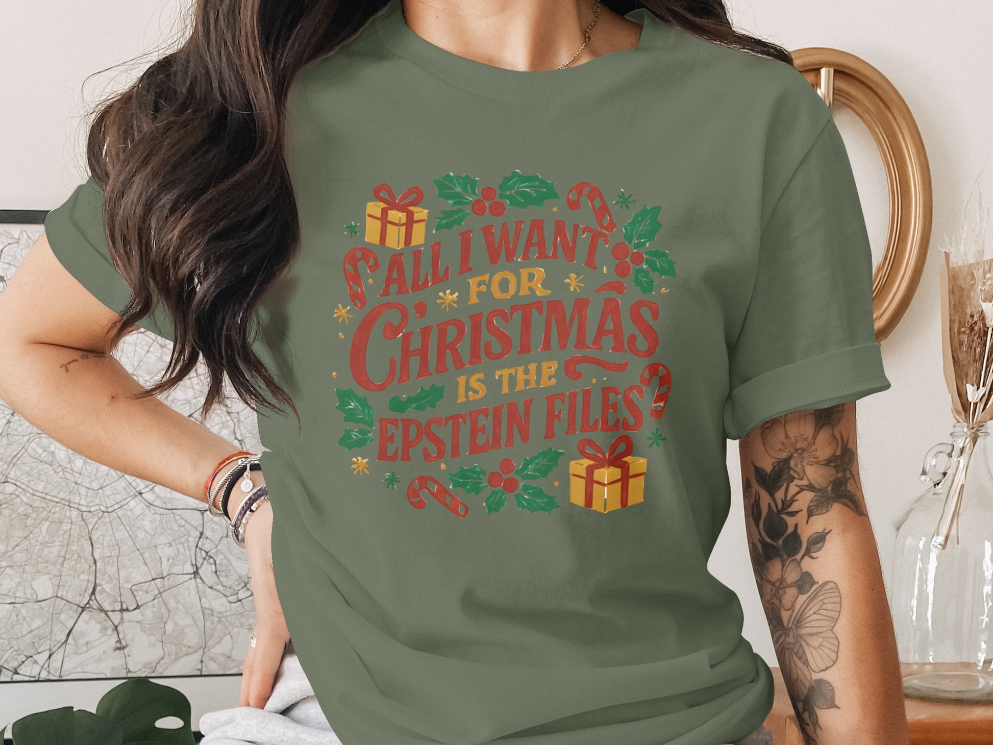 All I Want For Christmas Is The Epstein Files product type