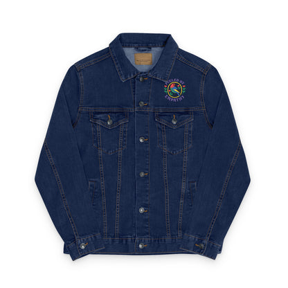Embroidered Unisex Denim Jacket - Express Yourself with Unique Stitching, Casual Streetwear, Summer Festivals, Gifts for Trendsetters, [...]