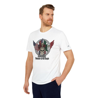 Aztec Eagle Skull Graphic Men's T-shirt