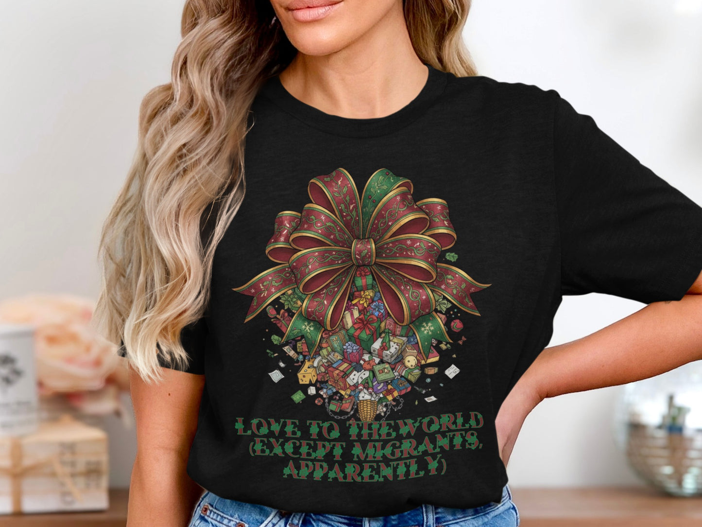 Love to the World Except Migrants T-shirt