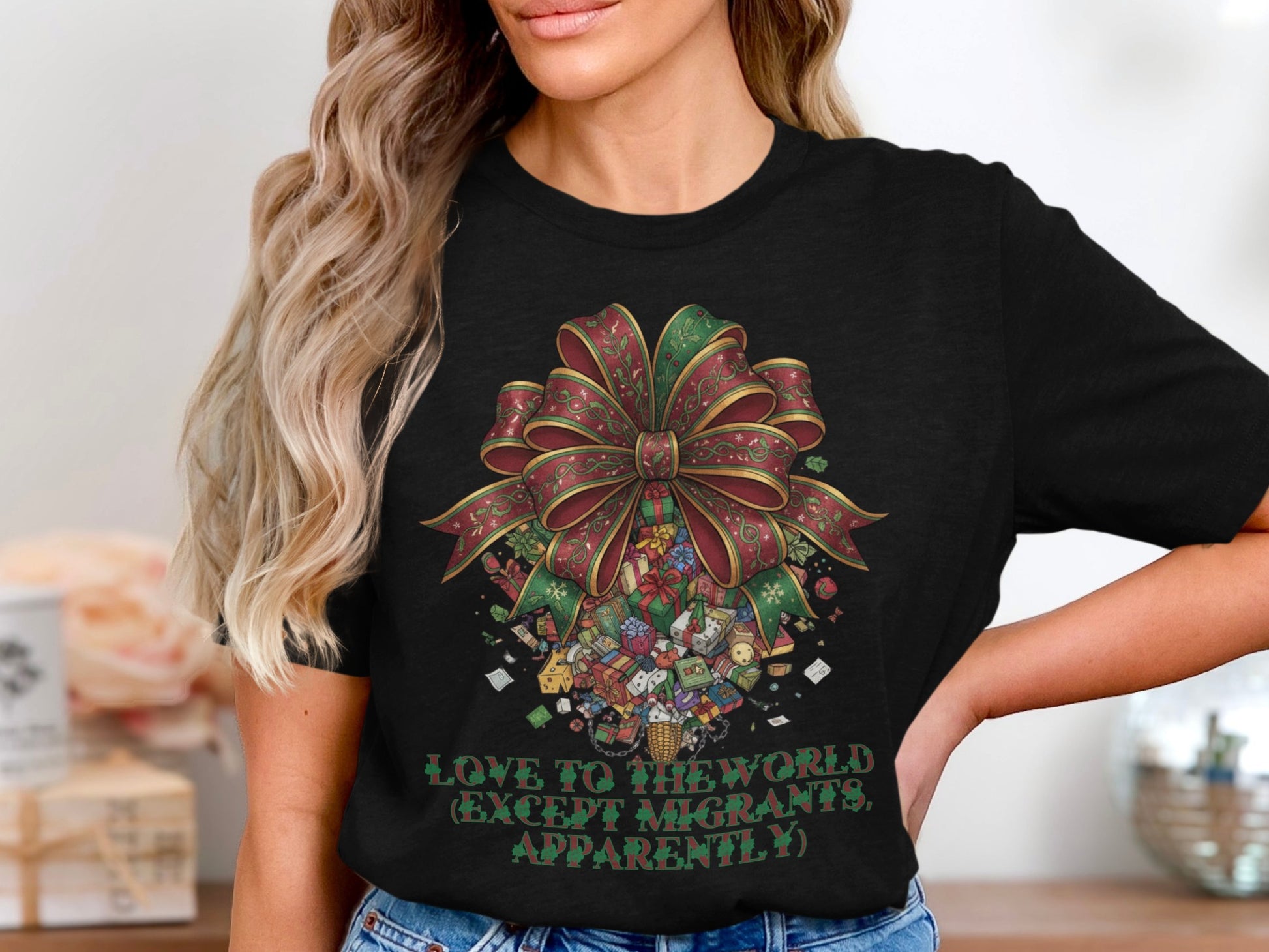 Love to the World Except Migrants T-shirt