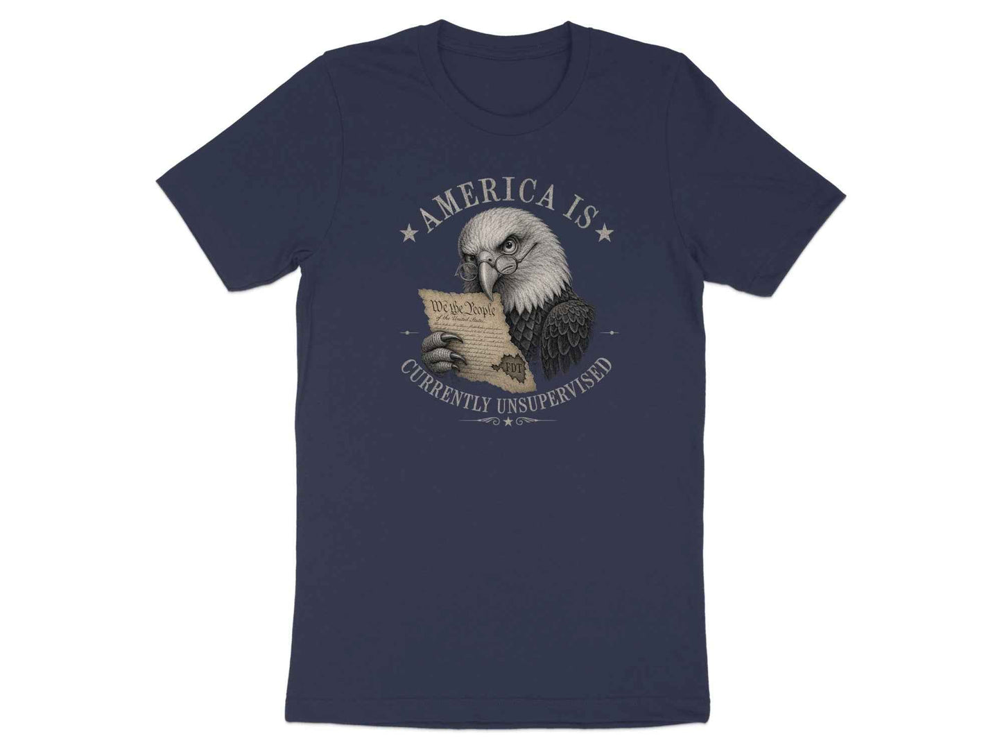 Unsupervised Observer Eagle T-Shirt