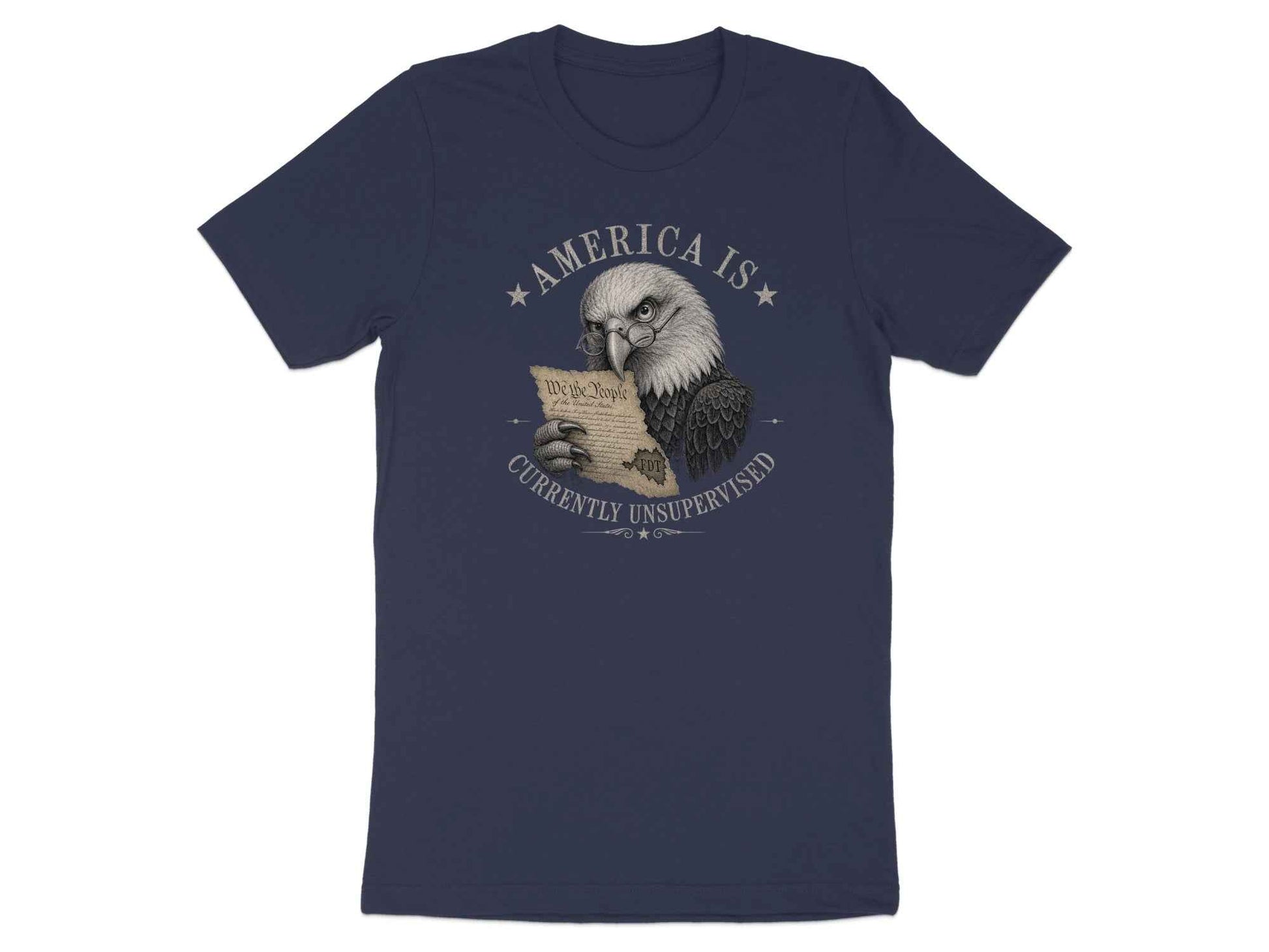 Unsupervised Observer Eagle T-Shirt