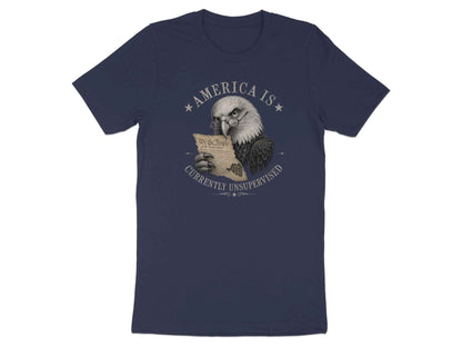 Unsupervised Observer Eagle T-Shirt