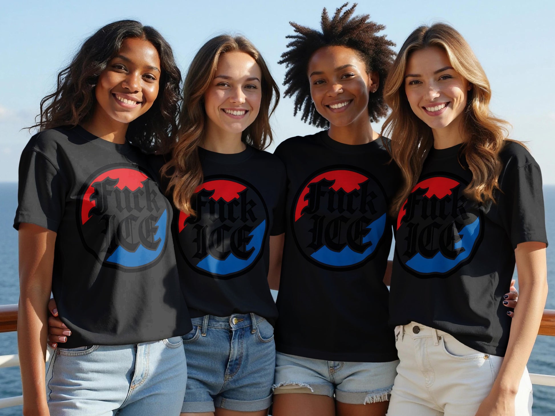 Fuck ICE Graphic T-Shirt Statement product
