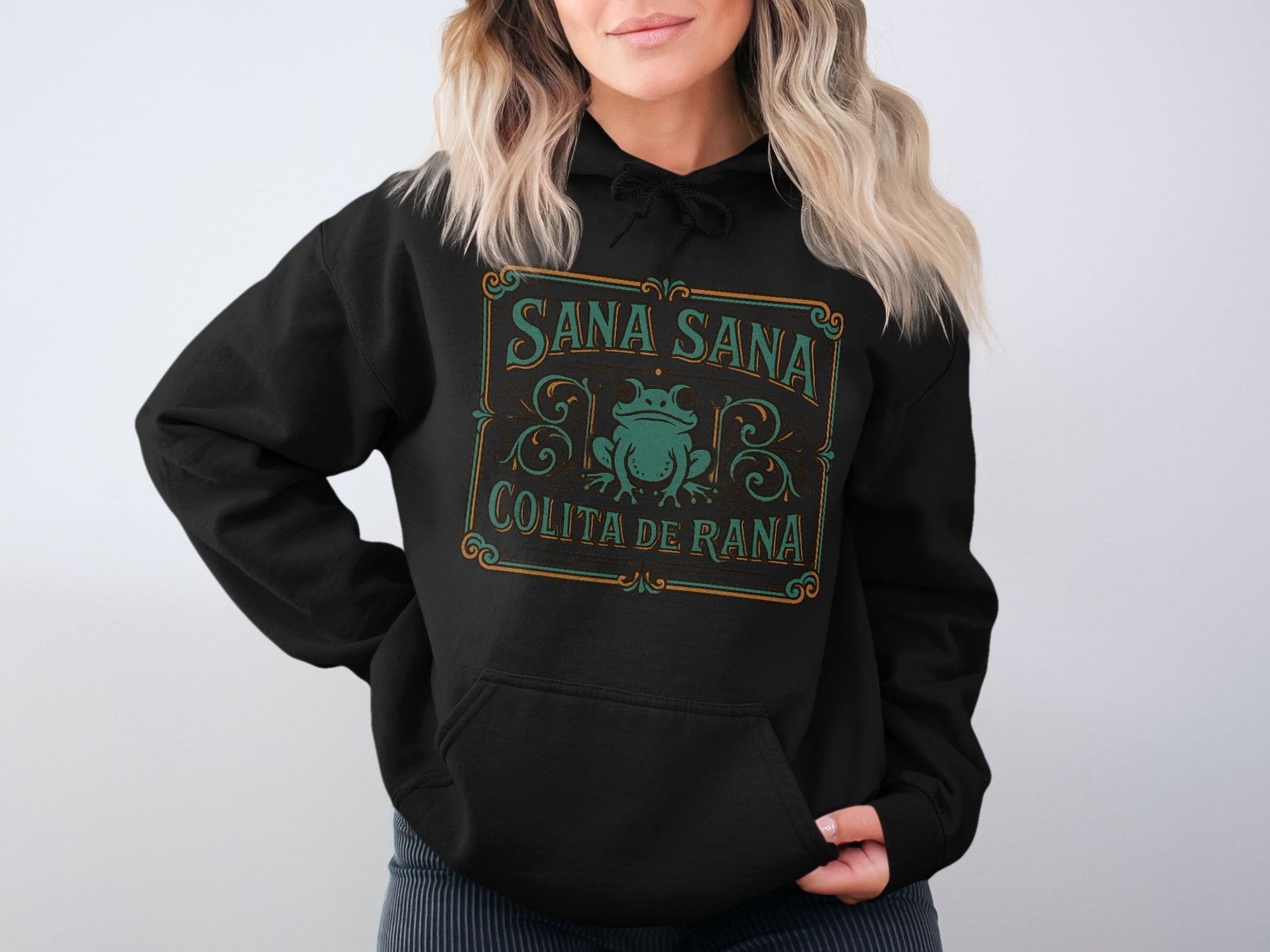 Sana Sana Colita De Rana Graphic Hoodie product