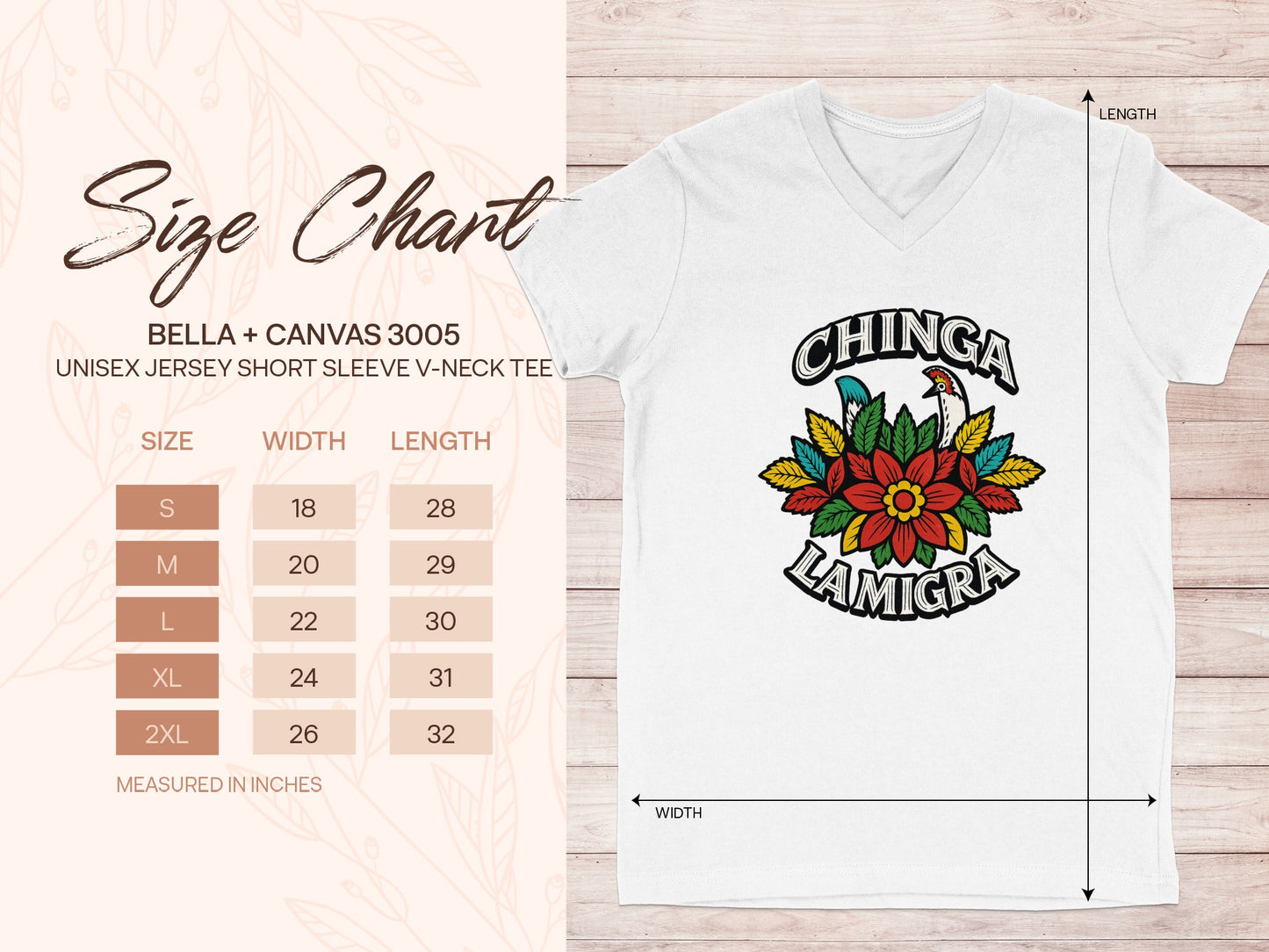 Graphic V Neck Short Sleeve Tee Shirt Unisex product
