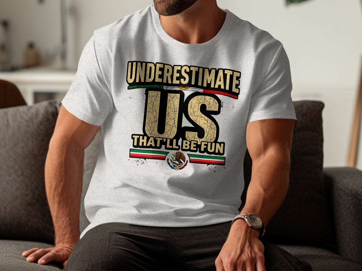 Underestimate Us That'll Be Fun Graphic Tee product type