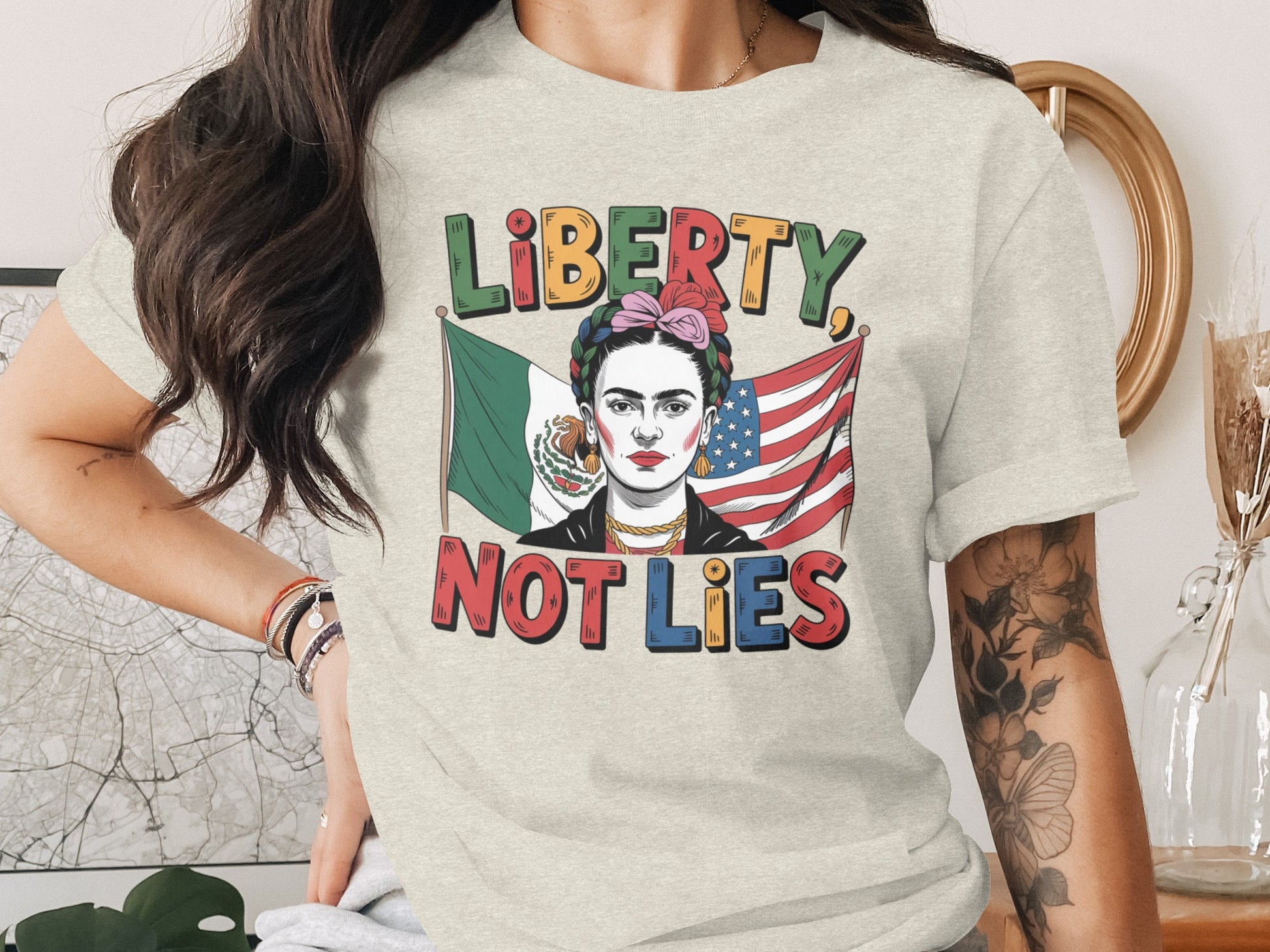 Liberty Not Lies Graphic T-Shirt product type