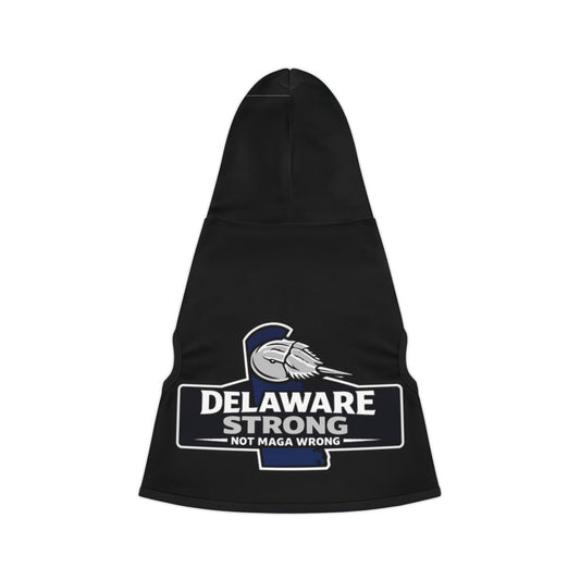 Delaware Strong Not MAGA Wrong Graphic Hoodie